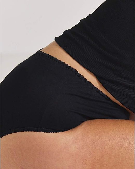 Pretty Secrets Blue 4 Pack Full Fit Knickers