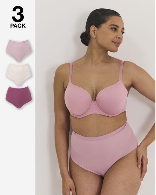 MAGISCULPT Pink 3 Pack Light Tummy Shapers