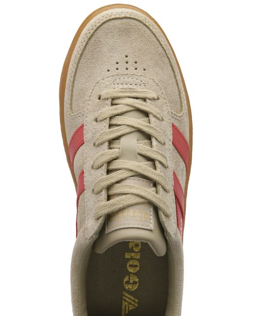 Gola Brown Grandslam Suede Trainers