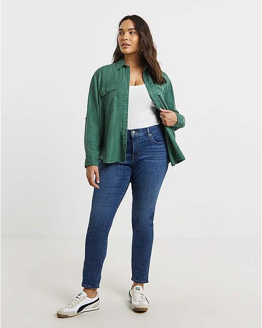 Levi's Green Doreen Utility Jacket