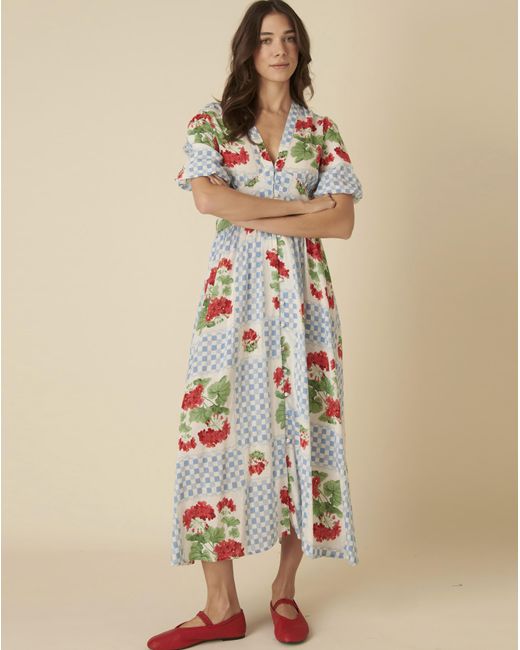 Nobody's Child Natural Midaxi Dress