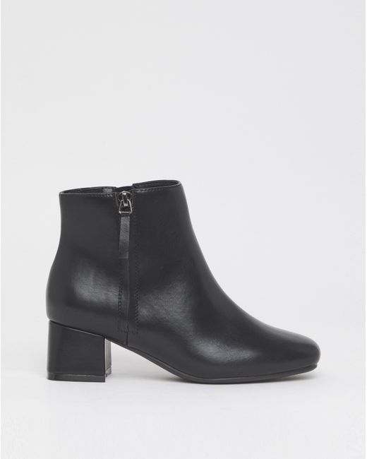 JD Williams Multicolor Low Block Heel Boot With Zip Wide