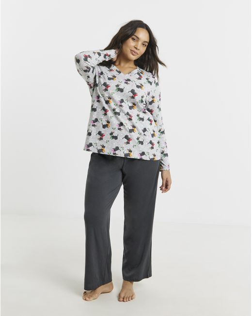 Pretty Secrets Gray 2 Pack Value Pj Sets