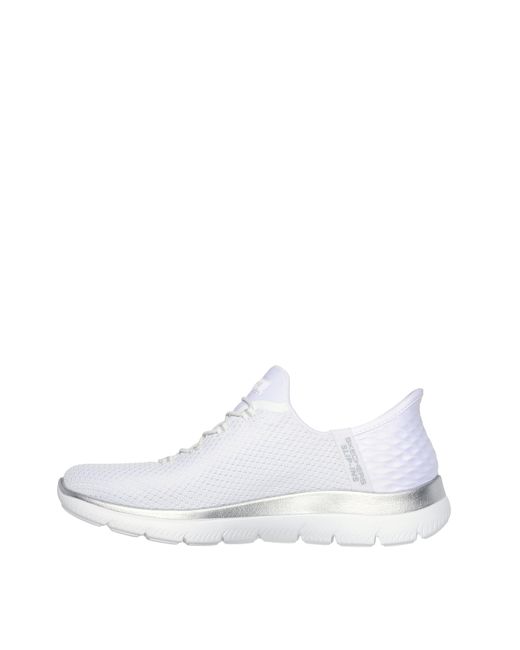 Skechers White Summits Diamond Dream Trainers