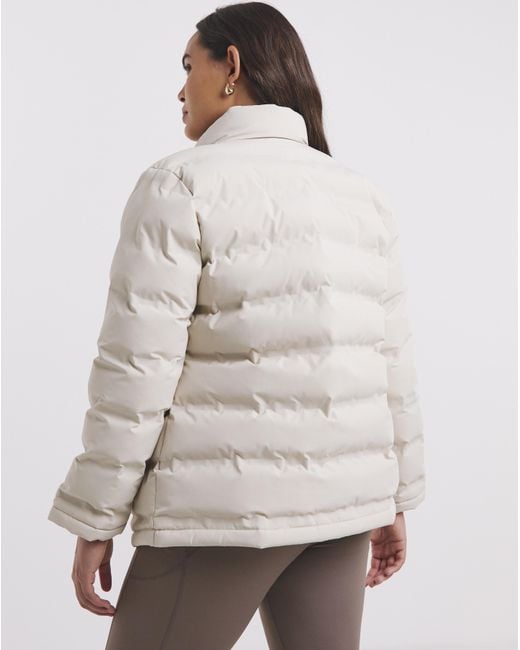 Snowdonia Natural Padded Showerproof Jacket