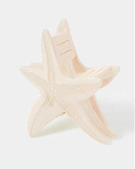 Accessorize Natural Starfish Claw Clip