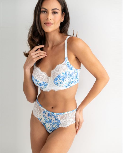 Pour Moi Blue Pour Moi Bliss Full Cup Wired Bra