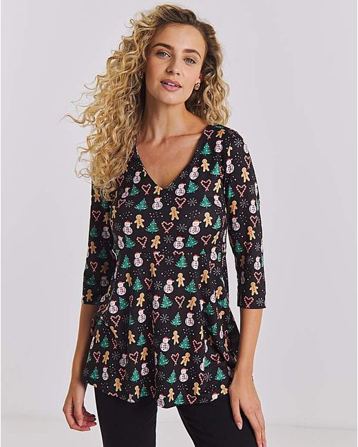 Joe Browns Multicolor Christmas Tunic