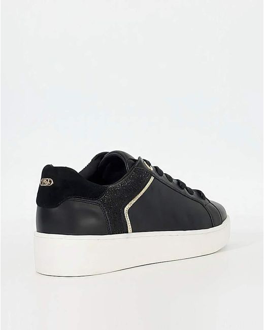 Dune White Platform Trainers D Fit
