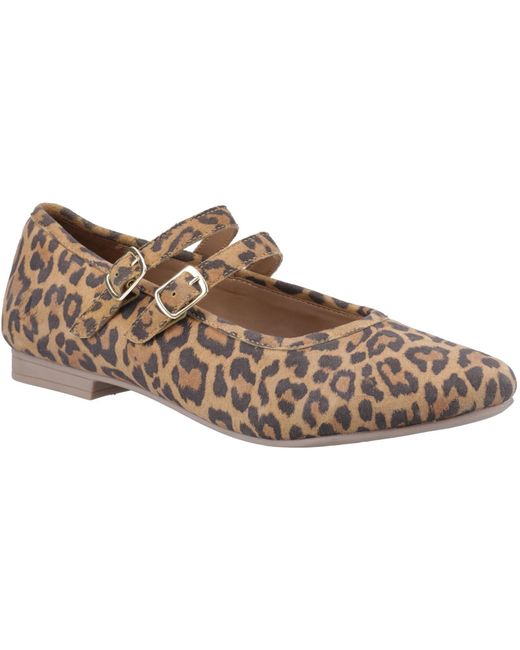 Hush Puppies Brown Nancy Ballet Pump
