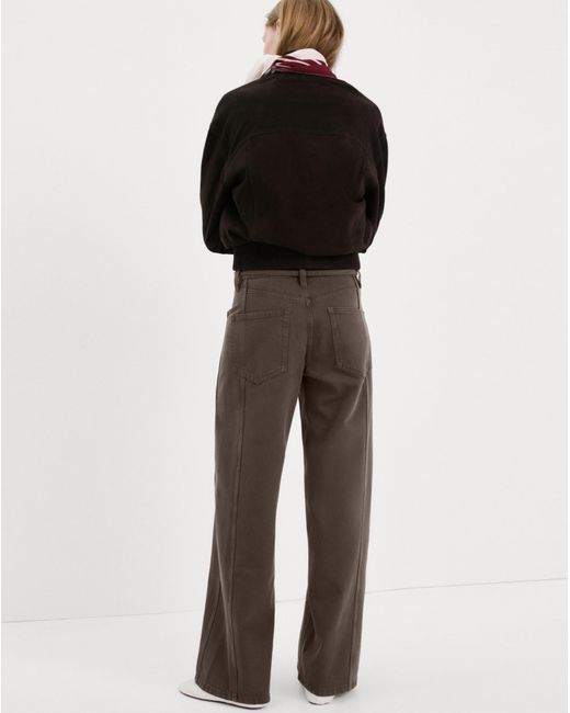 Mango Black Rachel Wide-Leg Jeans With Drawstr