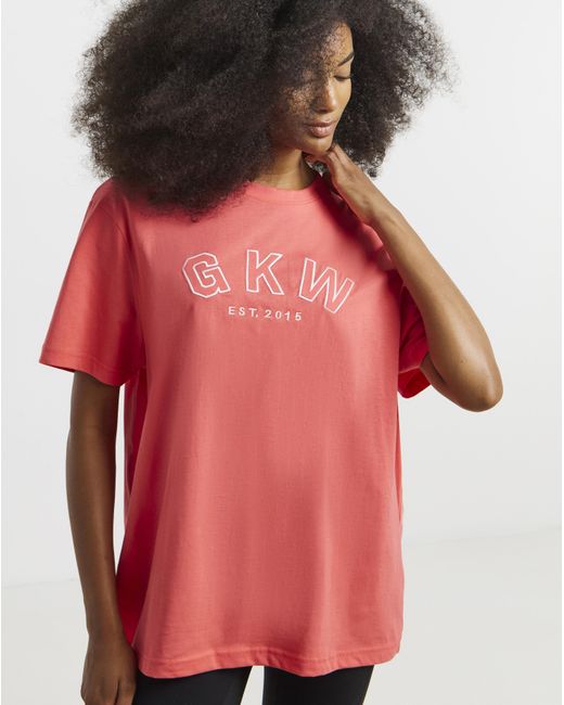 Gym King Red Boyfriend T-Shirt