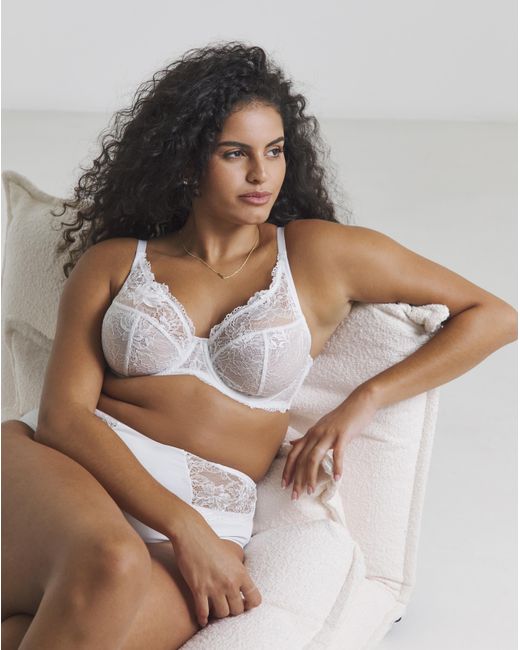 Pretty Secrets White 2 Pack Ella Full Cup Wired Bras