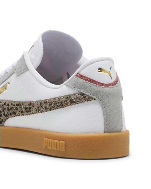 PUMA White Club Ii Era Animal Trainers