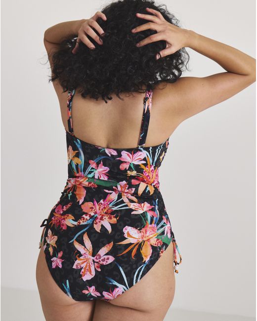 MAGISCULPT Multicolor Adjustable Bandeau Swimsuit