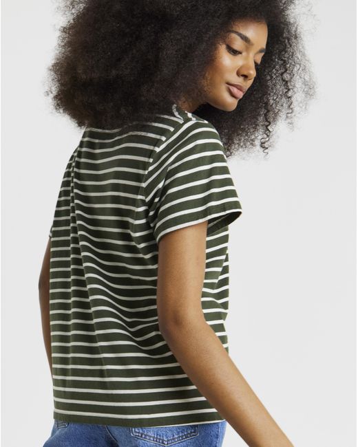 Levi's White Perfect Vneck Tee