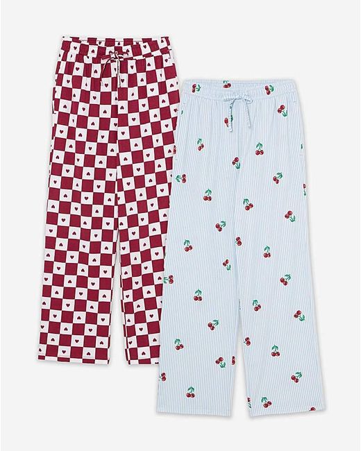Pretty Secrets White Pack 2 Pj Bottoms