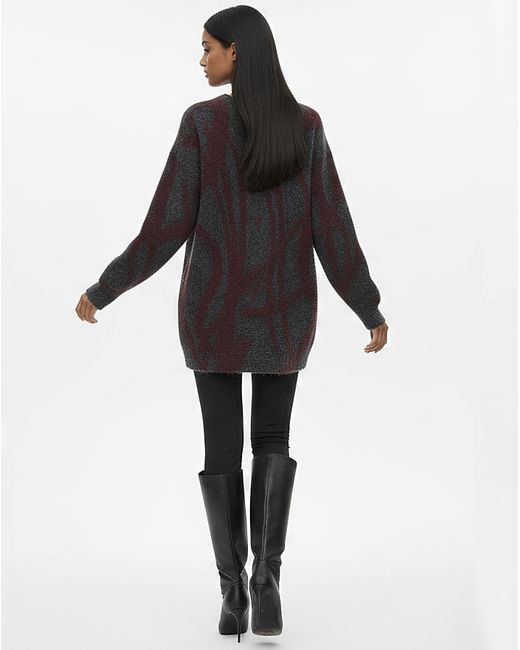Religion Multicolor V-Neck Knit Tunic Jumper