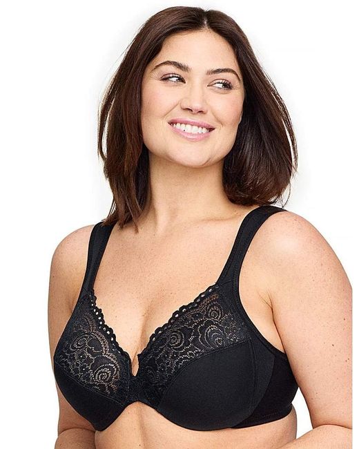 Glamorise Blue 1240 Wonder Wire Bra