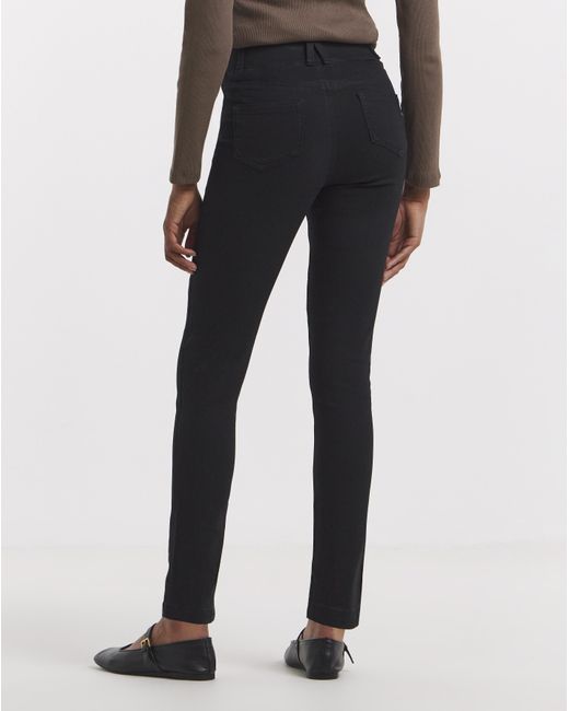 Simply Be White Slim Pull On Jeggings