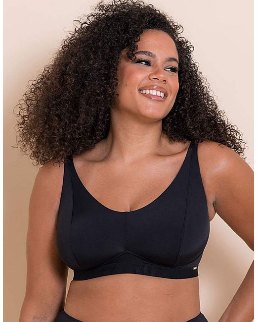 Curvy Kate Black Zen Non-Wired Bralette