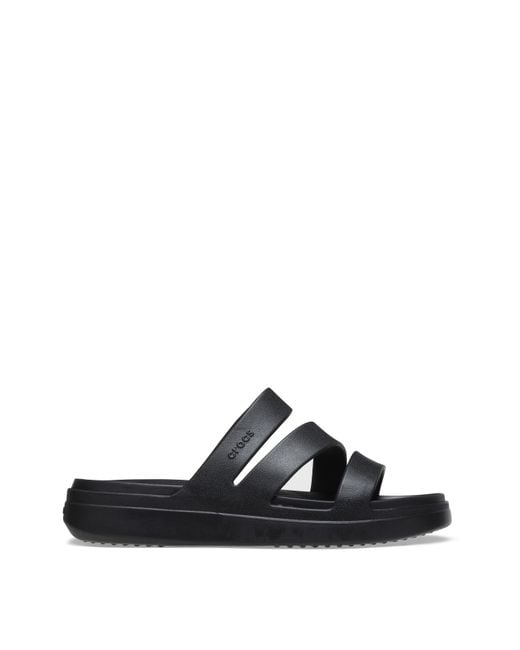 CROCSTM White Getaway Strappy Slider Sandals