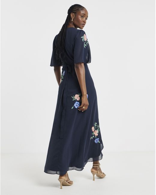 Hope & Ivy Blue Maxi