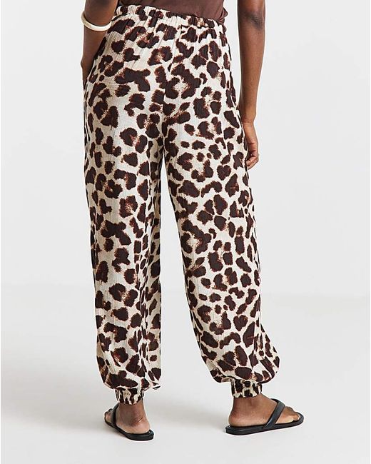 Simply Be White Balloon Trouser