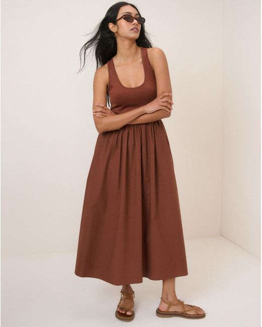 Nobody's Child Brown Nc Lexie Midi Dress