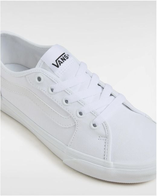 Vans White Filmore Decon Trainers