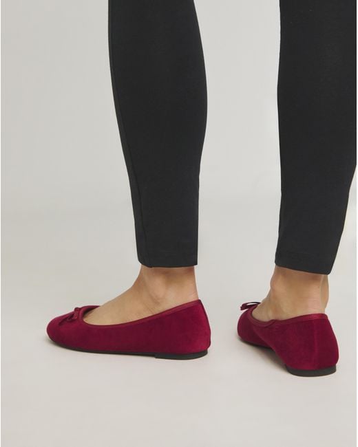 JD Williams Purple Soft Ballerina Slipper Ex Wide Fit