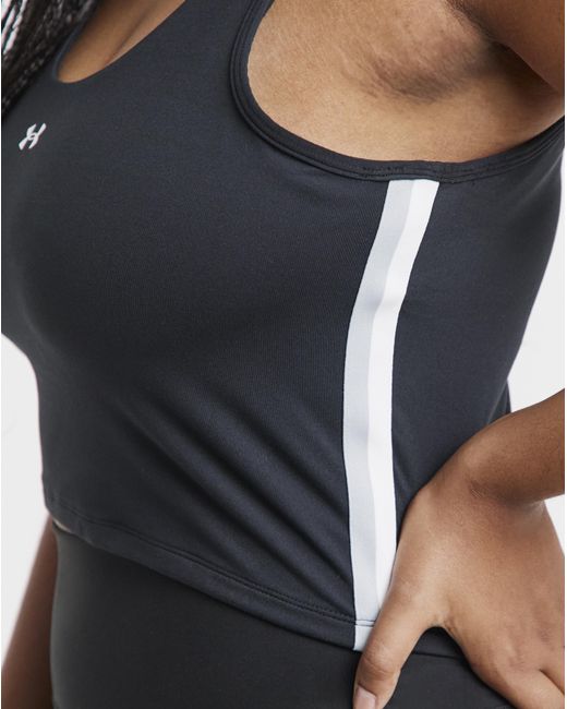 Under Armour Black Motion Sport Tape Tank