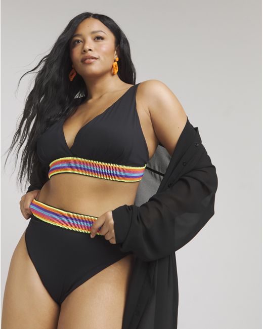 Simply Be Black Bikini Set