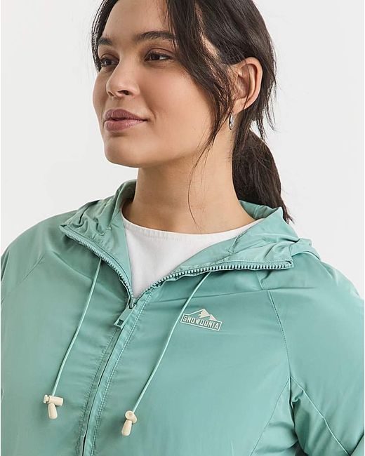 Snowdonia Green Bubble Hem Jacket