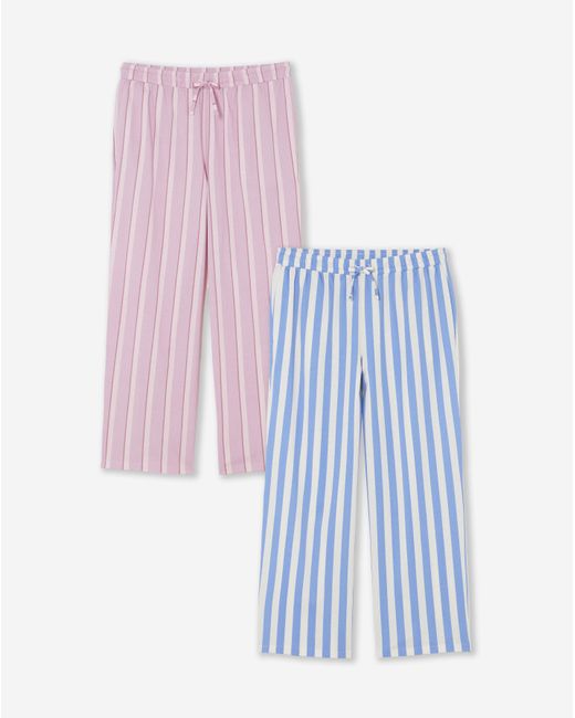 Pretty Secrets Blue 2 Pack Pj Bottoms