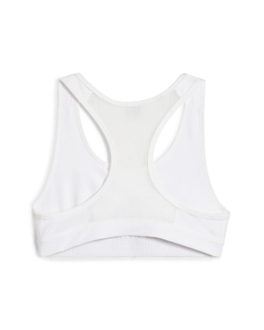 PUMA White 4 Keeps Bra