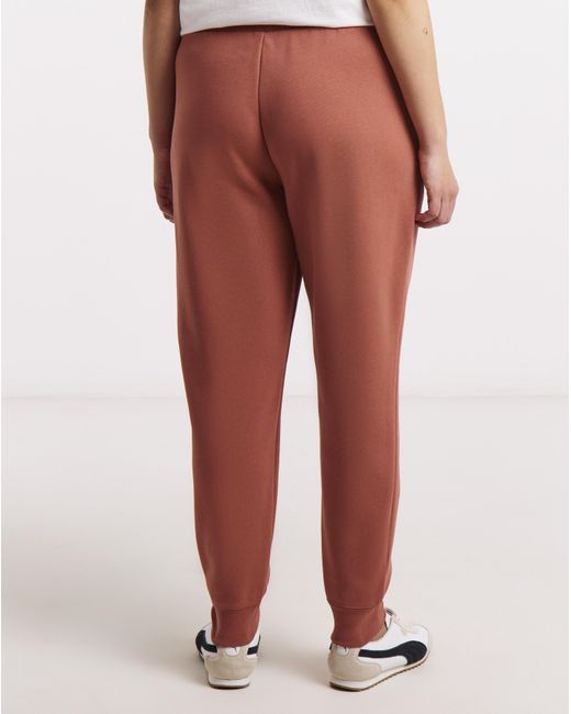 PUMA Red Essential Logo Joggers