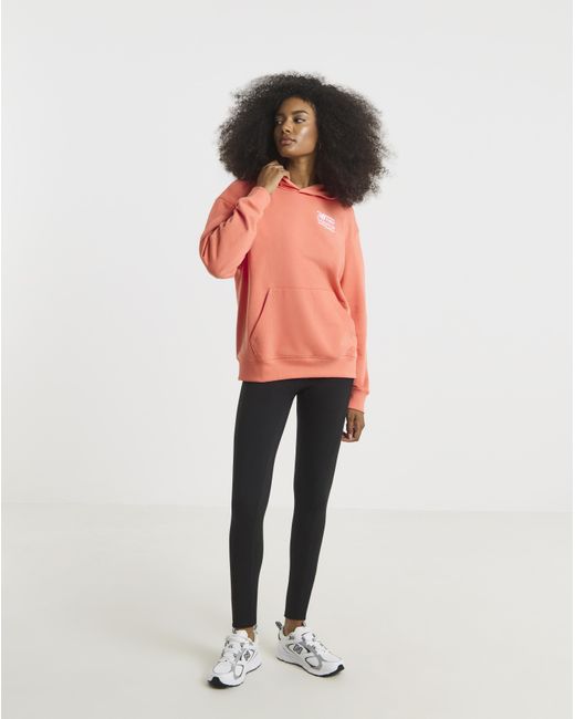 New Balance Pink French Terry Graphic Hoodie