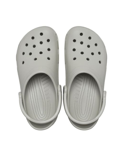 CROCSTM Gray Classic Clog Standard Fit