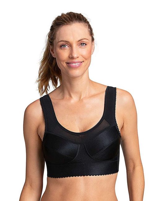 Miss Mary Of Sweden Black Miss Mary Cotton Activity Bra