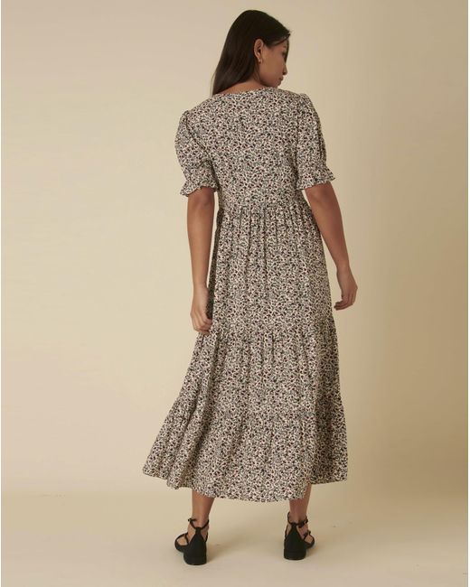 Nobody's Child Brown Lia Midi Dress