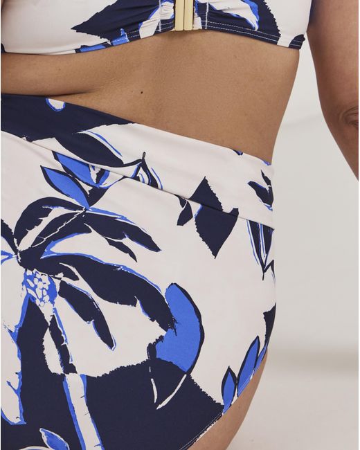 MAGISCULPT Blue Fold Over Bikini Brief