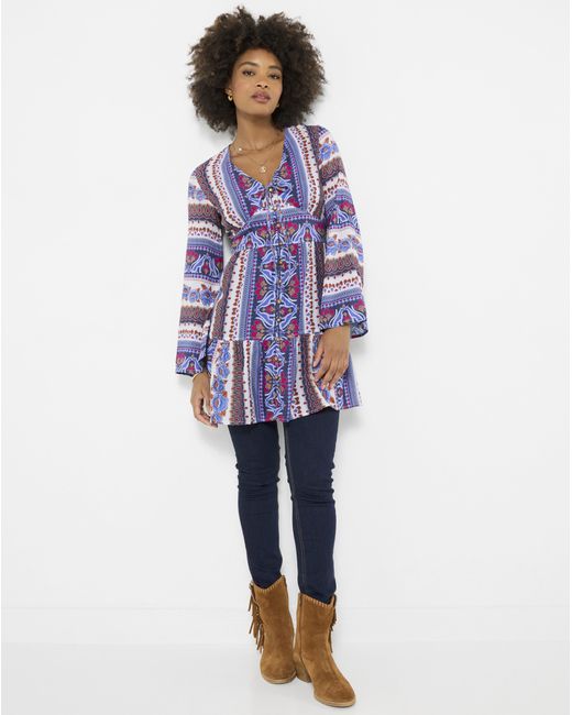 Joe Browns Blue Blissful Boho Tunic Dress