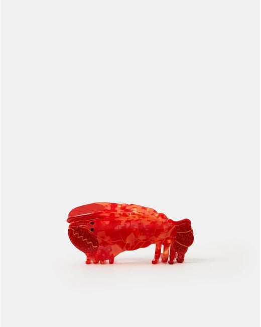 Accessorize Red Lobster Claw Clip