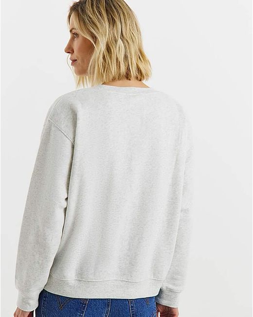 Levi's White Everyday Sweatshirt