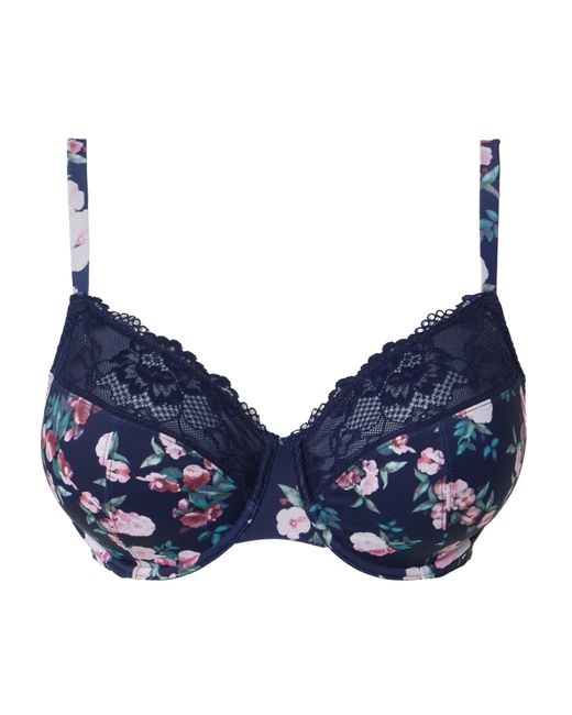Pretty Secrets Blue Adrianne Full Cup Bra