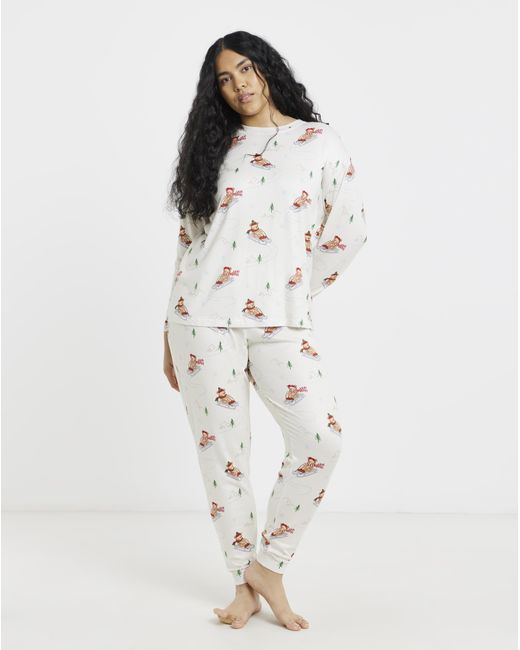 JD Williams White Supersoft Twosie