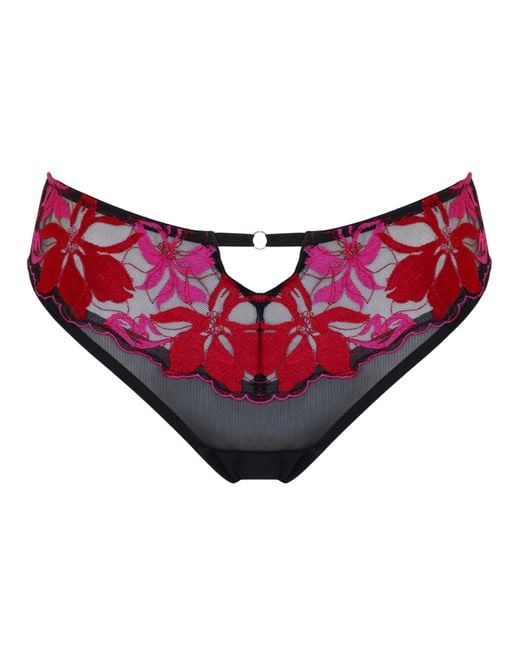 Pour Moi Red Pour Moi Roxanne Knicker Blk