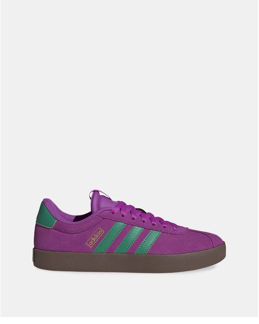 Adidas Purple Vl Court 3.0 Trainers