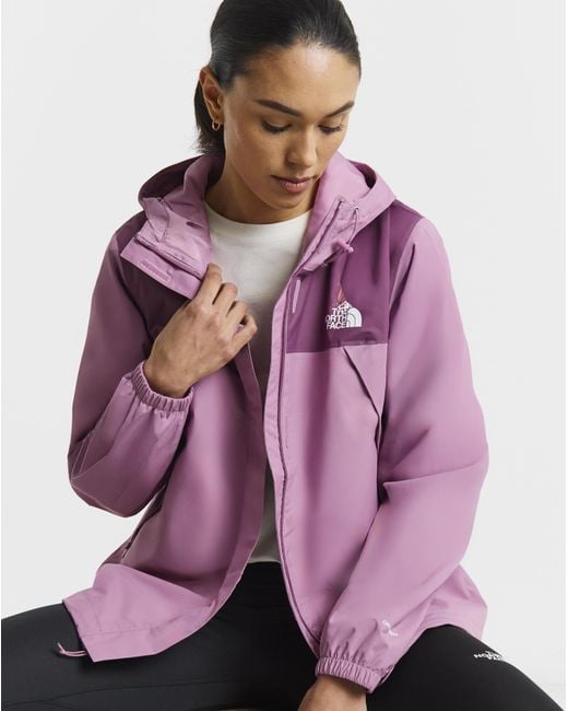 The North Face Pink Antora Rain Jacket